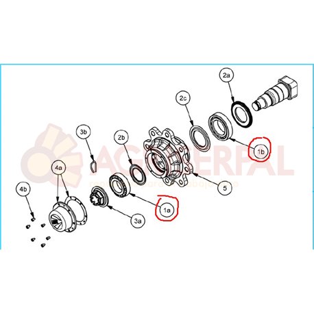 Kit RODAMIENTO 32213 / 32216 9RCTC