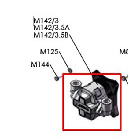 Motor Hidráulico para depresor Battioni MEC2000H