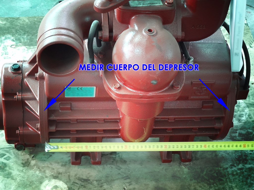 Medir cuerpo del depresor